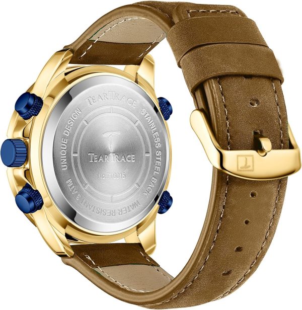Men’s Watches Analog Digital Quartz Waterproof Sport Watches for Men Chronograph Alarm Multifunctional Wrist Watch with Silicone Strap - Image 6