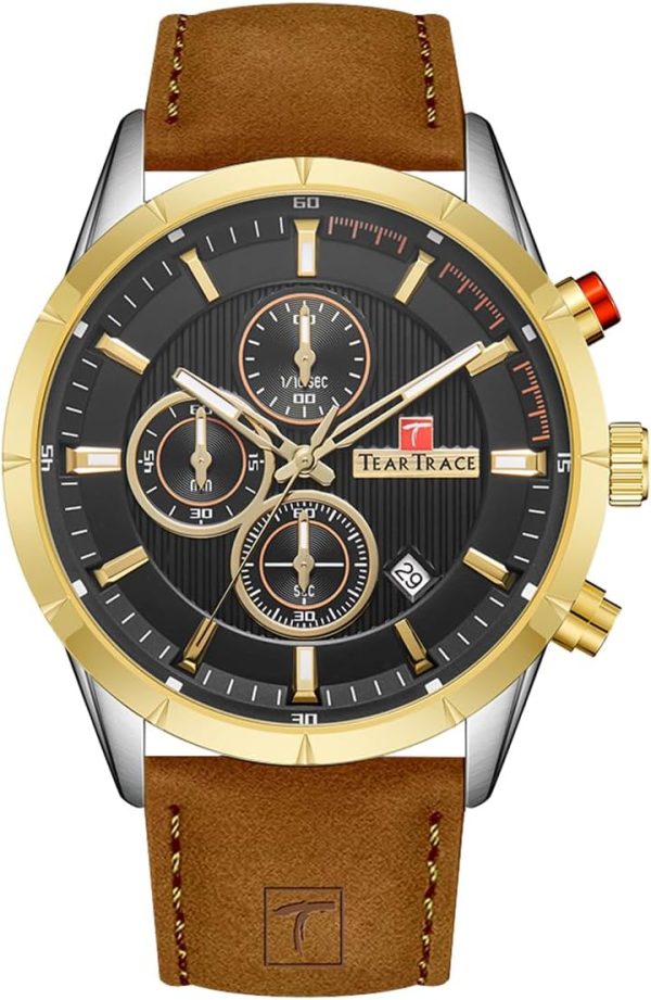 Mens Watches Analog Waterproof Watches for Men Chronograph Classical Fashion Dress Mens Wrist Watch Relojes para Hombres Christmas Gift for Men Husband Father - Image 8