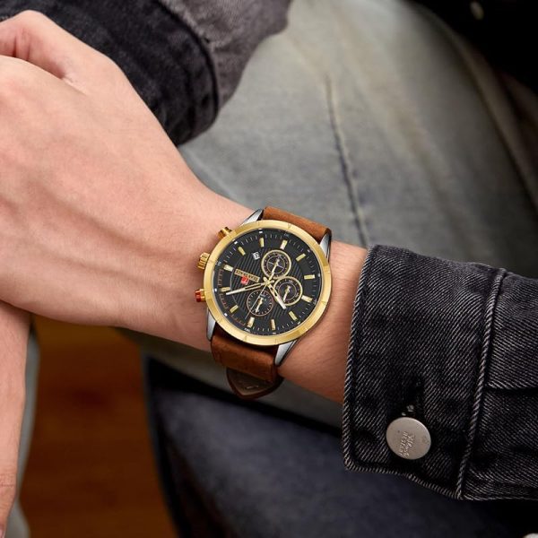 Mens Watches Analog Waterproof Watches for Men Chronograph Classical Fashion Dress Mens Wrist Watch Relojes para Hombres Christmas Gift for Men Husband Father - Image 9