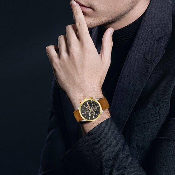 Mens Watches Analog Waterproof Watches for Men Chronograph Classical Fashion Dress Mens Wrist Watch Relojes para Hombres Christmas Gift for Men Husband Father - Image 10