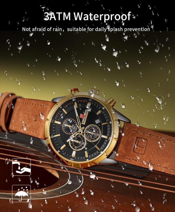 Mens Watches Analog Waterproof Watches for Men Chronograph Classical Fashion Dress Mens Wrist Watch Relojes para Hombres Christmas Gift for Men Husband Father - Image 12
