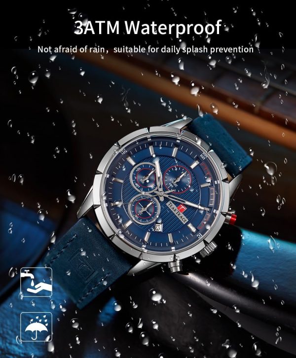 Mens Watches Analog Waterproof Watches for Men Chronograph Classical Fashion Dress Mens Wrist Watch Relojes para Hombres Christmas Gift for Men Husband Father - Image 26