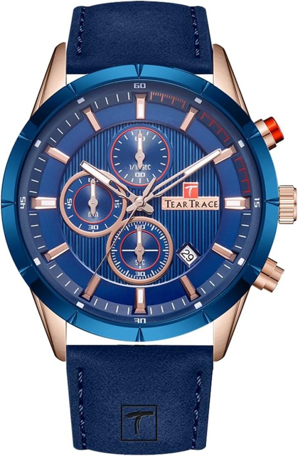 Mens Watches Analog Waterproof Watches for Men Chronograph Classical Fashion Dress Mens Wrist Watch Relojes para Hombres Christmas Gift for Men Husband Father - Image 29