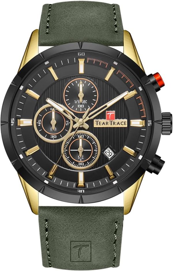 Mens Watches Analog Waterproof Watches for Men Chronograph Classical Fashion Dress Mens Wrist Watch Relojes para Hombres Christmas Gift for Men Husband Father - Image 44