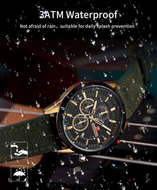 Mens Watches Analog Waterproof Watches for Men Chronograph Classical Fashion Dress Mens Wrist Watch Relojes para Hombres Christmas Gift for Men Husband Father - Image 48