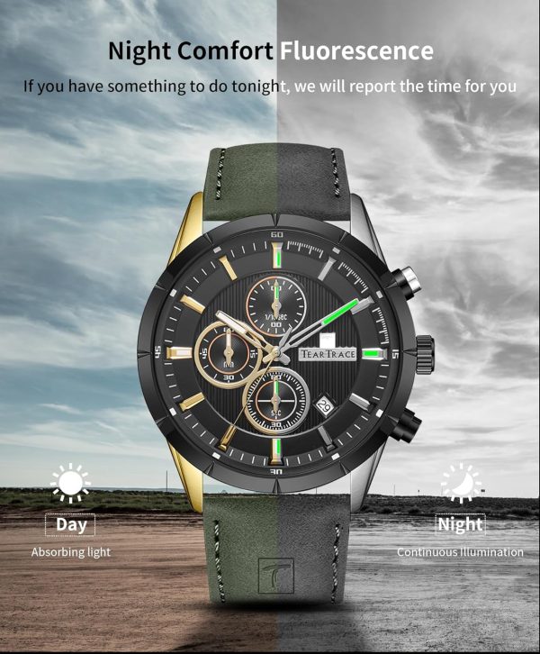 Mens Watches Analog Waterproof Watches for Men Chronograph Classical Fashion Dress Mens Wrist Watch Relojes para Hombres Christmas Gift for Men Husband Father - Image 49