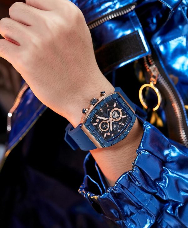 Mens Watches Analog Waterproof Fashion Date Wrist Watch, Skeleton Tonneau Watches for Men with Chronograph,Ideal for Sports Enthusiasts & Daily Wear - Perfect Gifts for Men - Image 38