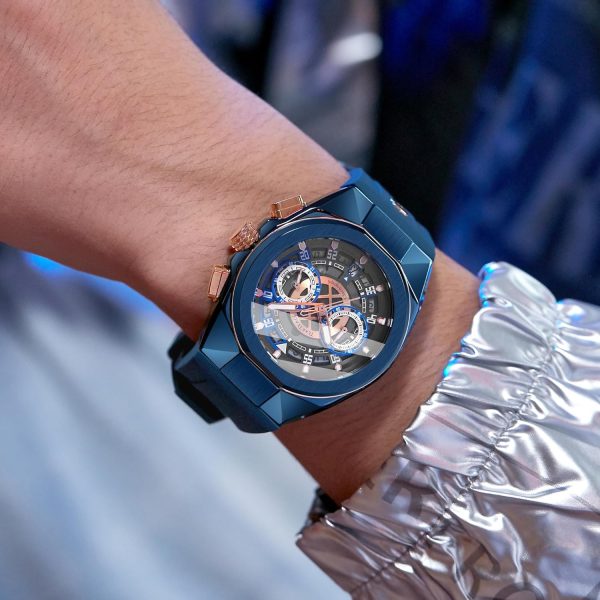 Mens Watches Analog Waterproof Fashion Date Wrist Watch, Skeleton Tonneau Watches for Men with Chronograph,Ideal for Sports Enthusiasts & Daily Wear - Perfect Gifts for Men - Image 47